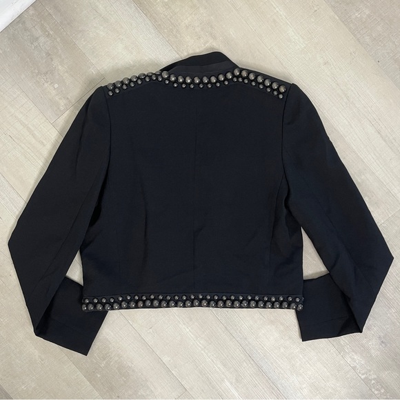 Isabel Marant Black Studded Embellished Wool Blazer Jacket - NEW! - Picture 7 of 17